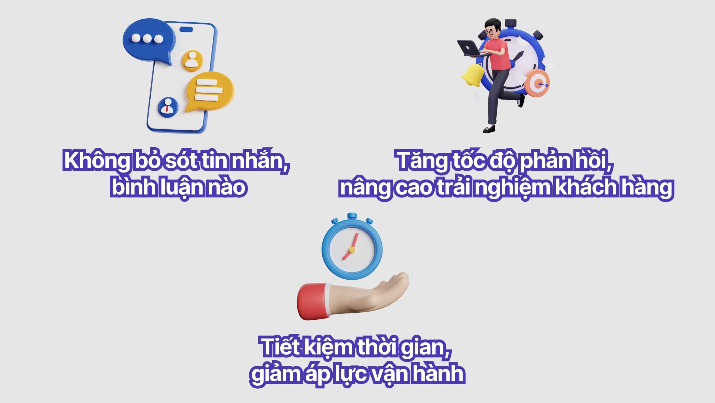 Lợi ích khi sử dụng công cụ quản lý chat đa kênh