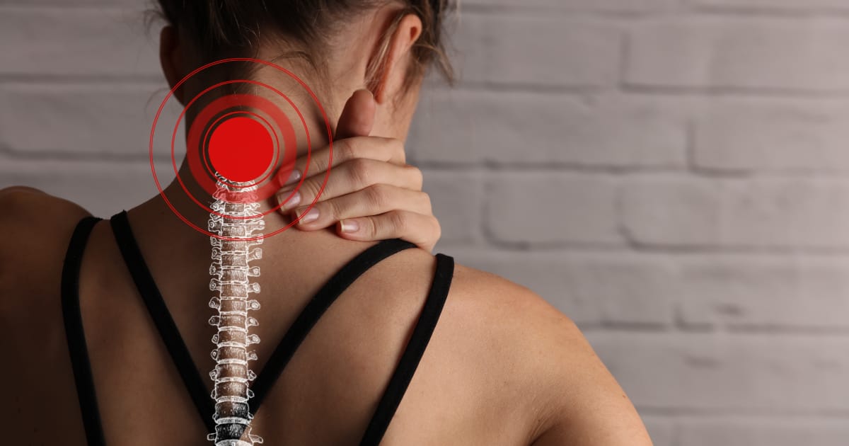 hình ảnh đau mỏi vai gáy