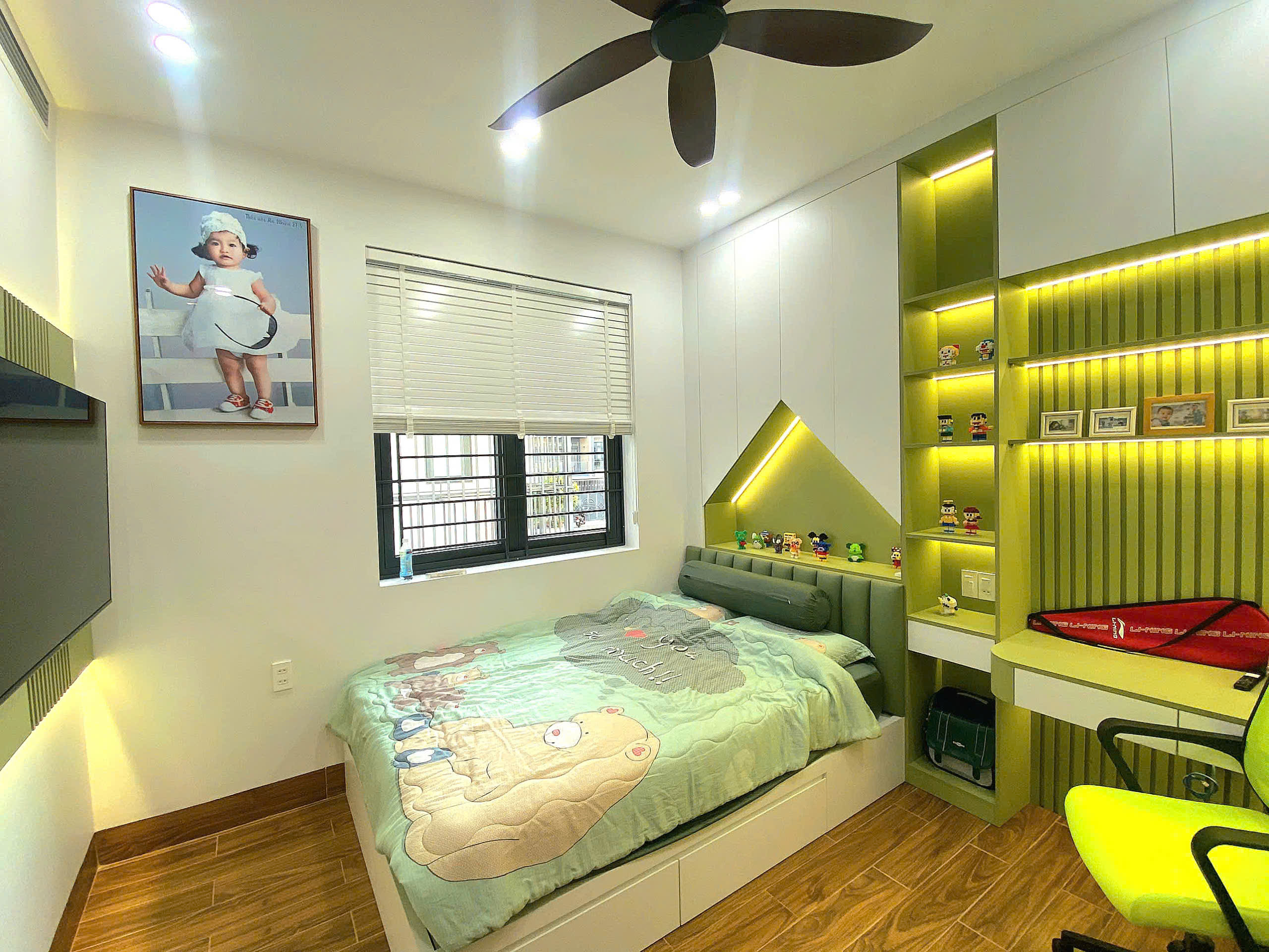 Nhà phố 3 tầng hiện đại