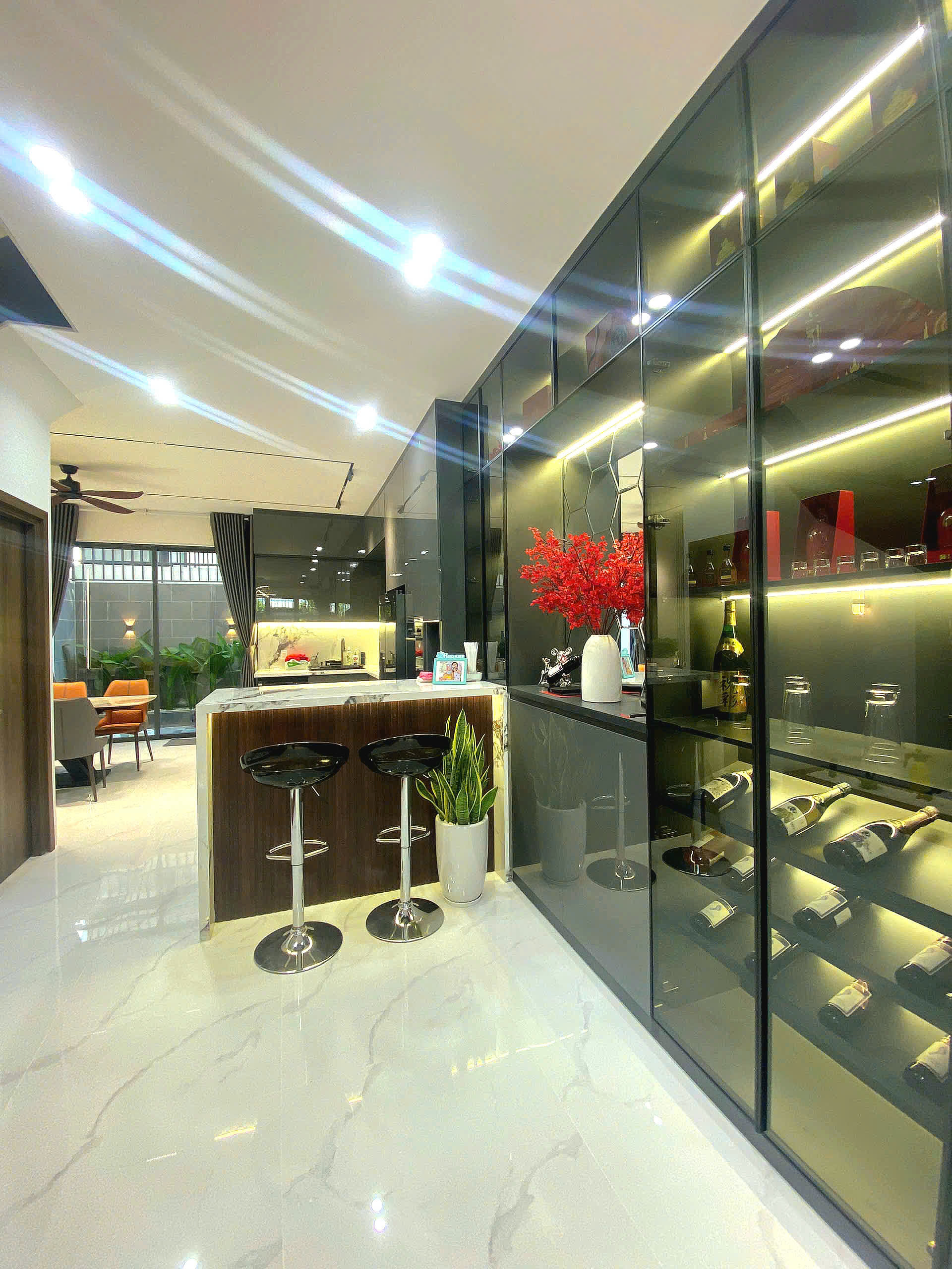 Nhà phố 3 tầng hiện đại