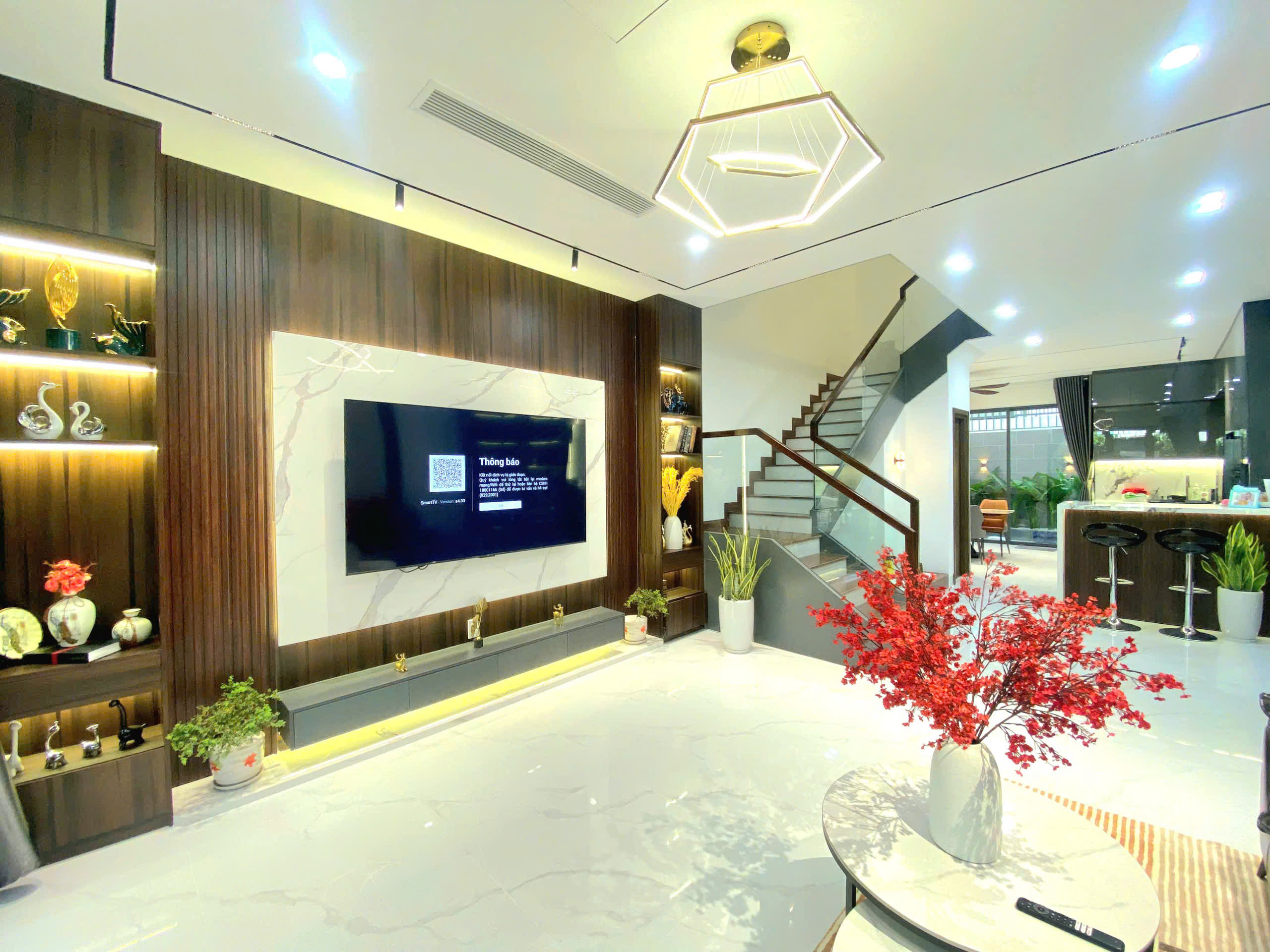 Nhà phố 3 tầng hiện đại